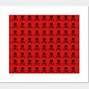 Black Skulls Posters and Art